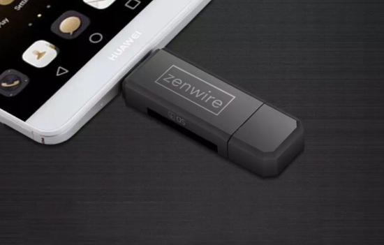 Mémoire SD Lecteur de cartes 5 en 1 Clé USB Micro USB USB-C OTG Adaptateur MicroSD TF Modèle ADAPTER SMARTPHONES USB TYP C micro USB
