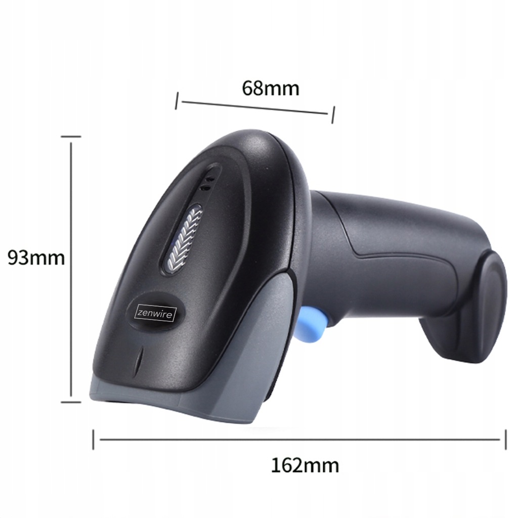 Barcode Scanner Reader Stationary Laser EAN USB Wired 1D J13 - photo 6
