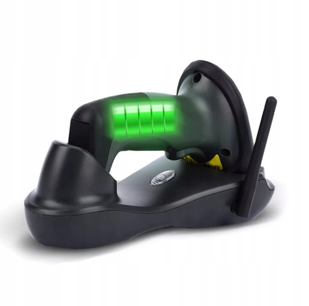 Scanner di codici a barre EAN 1D wireless Zenwire W903 con docking station USB - foto 2