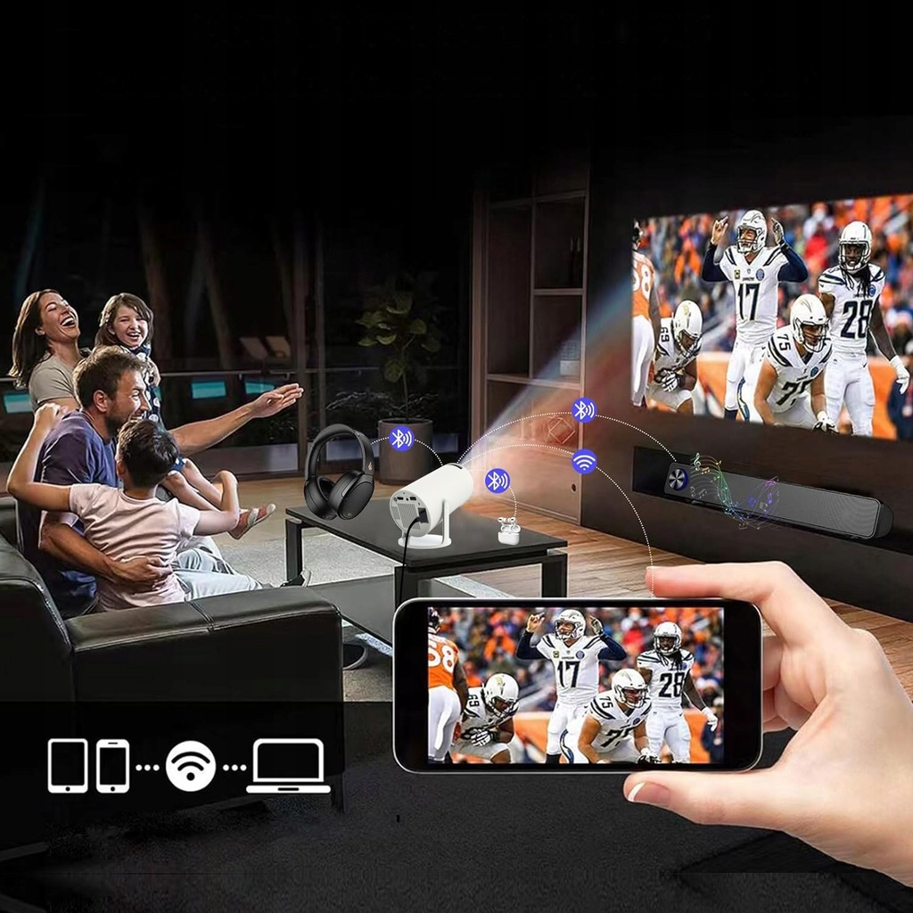Zenwire R1 Mini-Gaming-Projektor