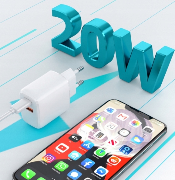 USB Typ C Ladewürfel Schnellladung 20W - Foto Nr. 6