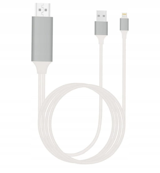Adattatore cavo USB Lightning HDMI FHD per iPhone iPad - Foto n. 3