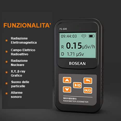 Contatore Geiger Preciso E Affidabile - Rileva Radiazioni Con Semplicità Per Uso Domestico E Professionale -ProSald Italia AAHKMJXYDAFdJAOAIMEbOAchLL51aEJPDDfXUFC7V77bb3XzgURGz1ijatTqU27hp vqPYOOe5alj21CL9MvmeBSAKo2kIyYV7Xpfi7V7LtAjA==