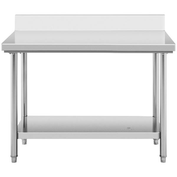 Tavolo Da Cucina Esterno Mobile 3 Ripiani - Carrello Barbecue Con Ruote