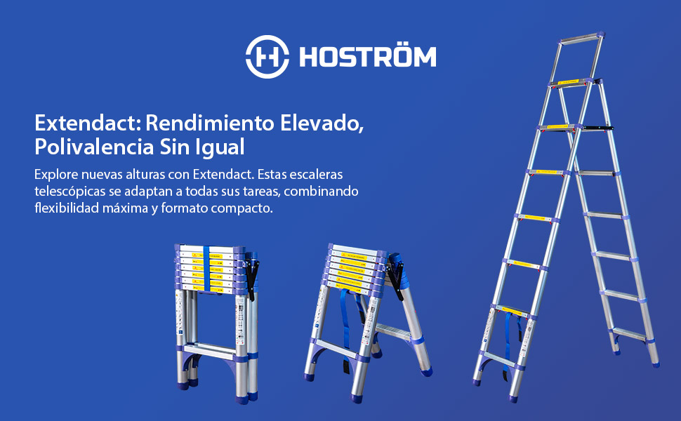 Escalera telescópica EXTENDACT8
