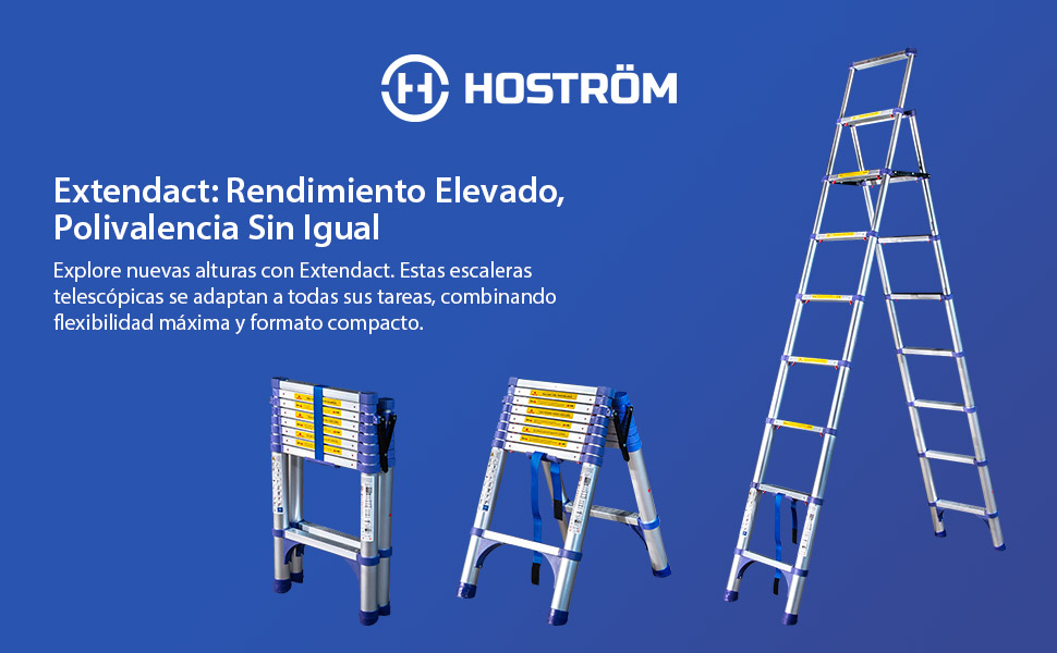 Escalera telescópica EXTENDACT9