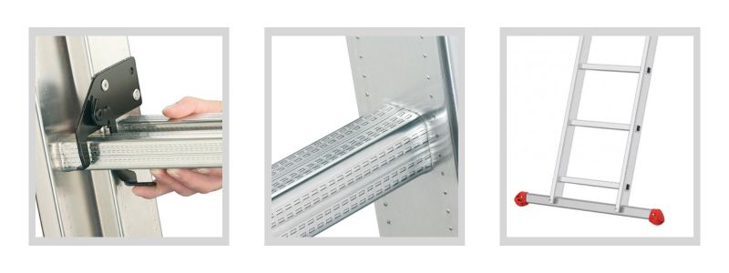 Echelle Hailo ProfiStep Duo 2 plans 2x9 échelons