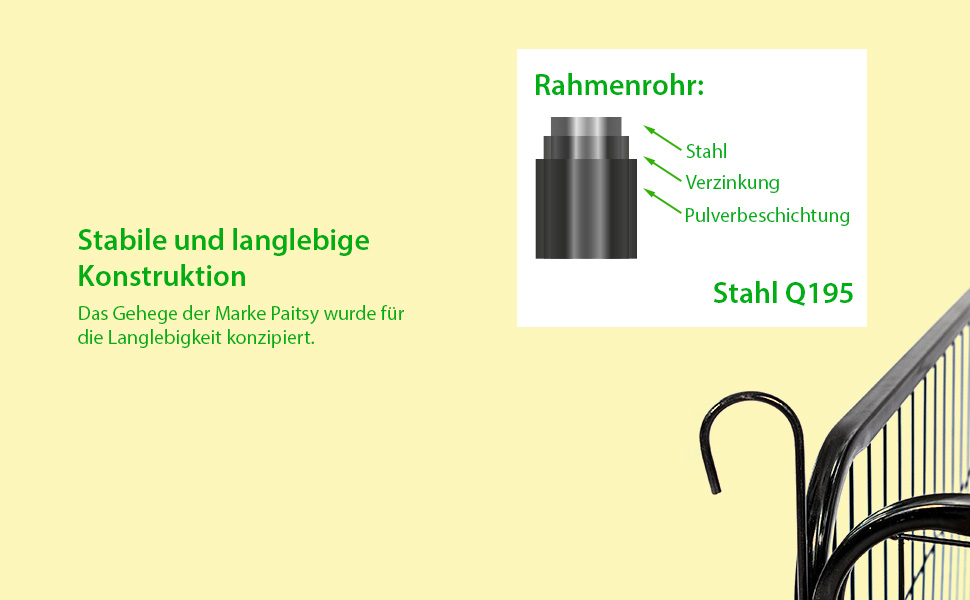 Hunde-, Welpen- und Kaninchengehege GARDEO