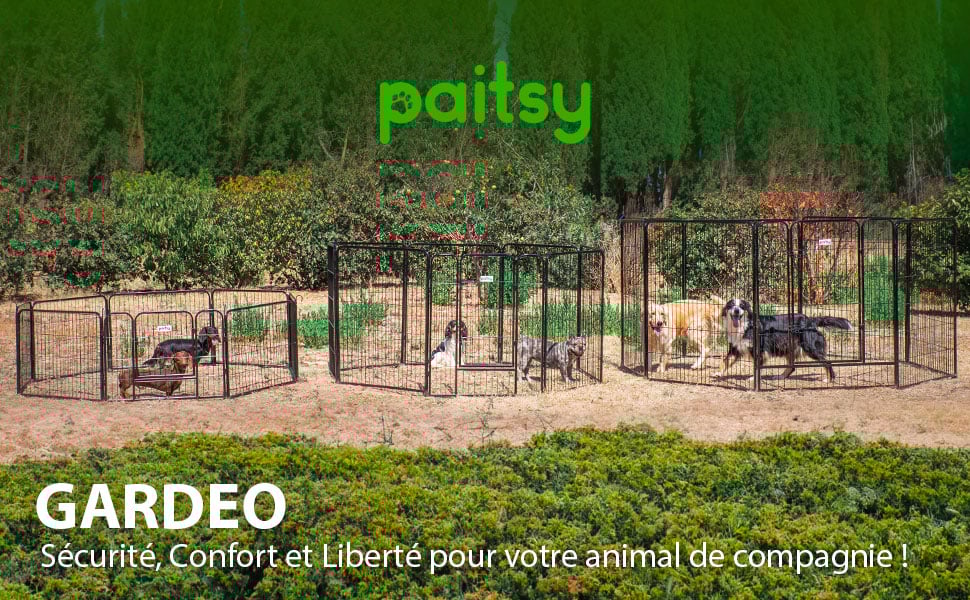 gamme parc enclos pour chien GARDEO