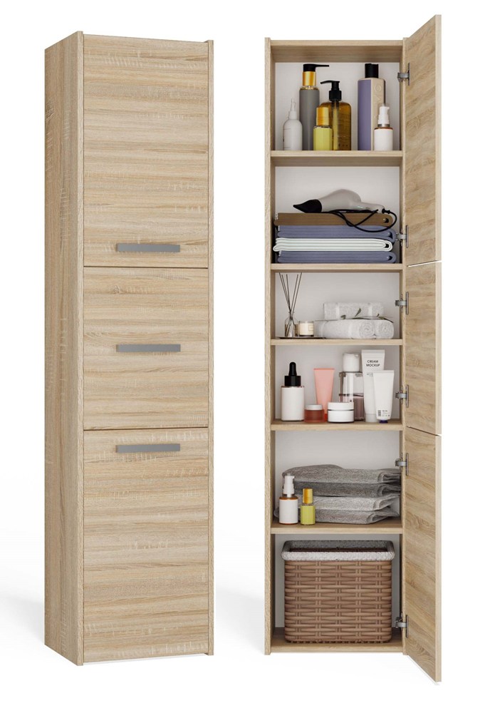 Raumhirsch – Badezimmer-Hochschrank – 40 cm – moderne Ausführung – Produktansicht