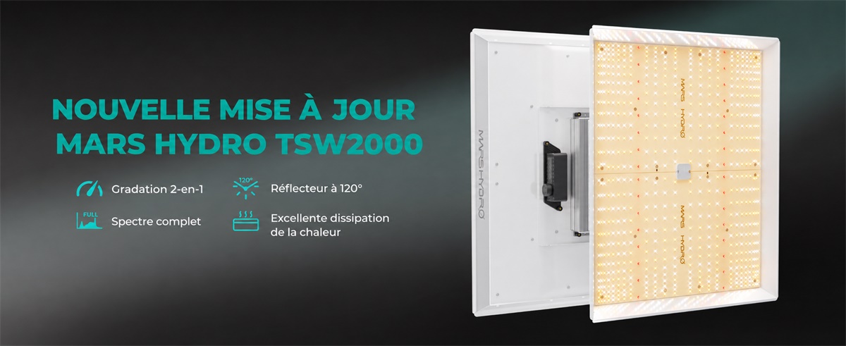 Mars Hydro TSW2000 Spectre complet