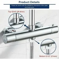 Mitigeur de douche Tigrezy