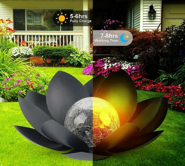 Lampes solaires extérieures de jardin