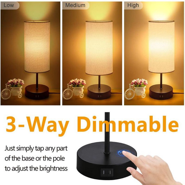 Lampe de chevet tactile