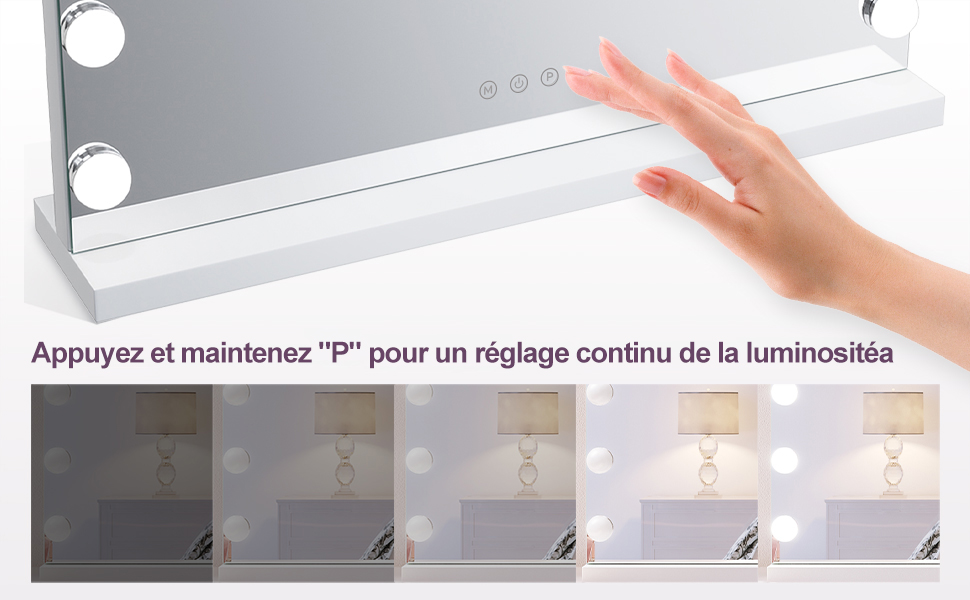 Miroir de maquillage SONNI