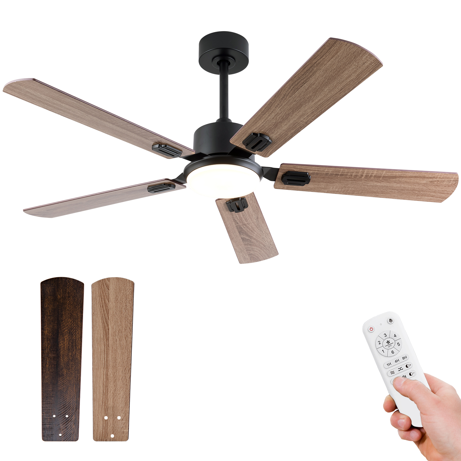 Umkehrbarer Deckenventilator