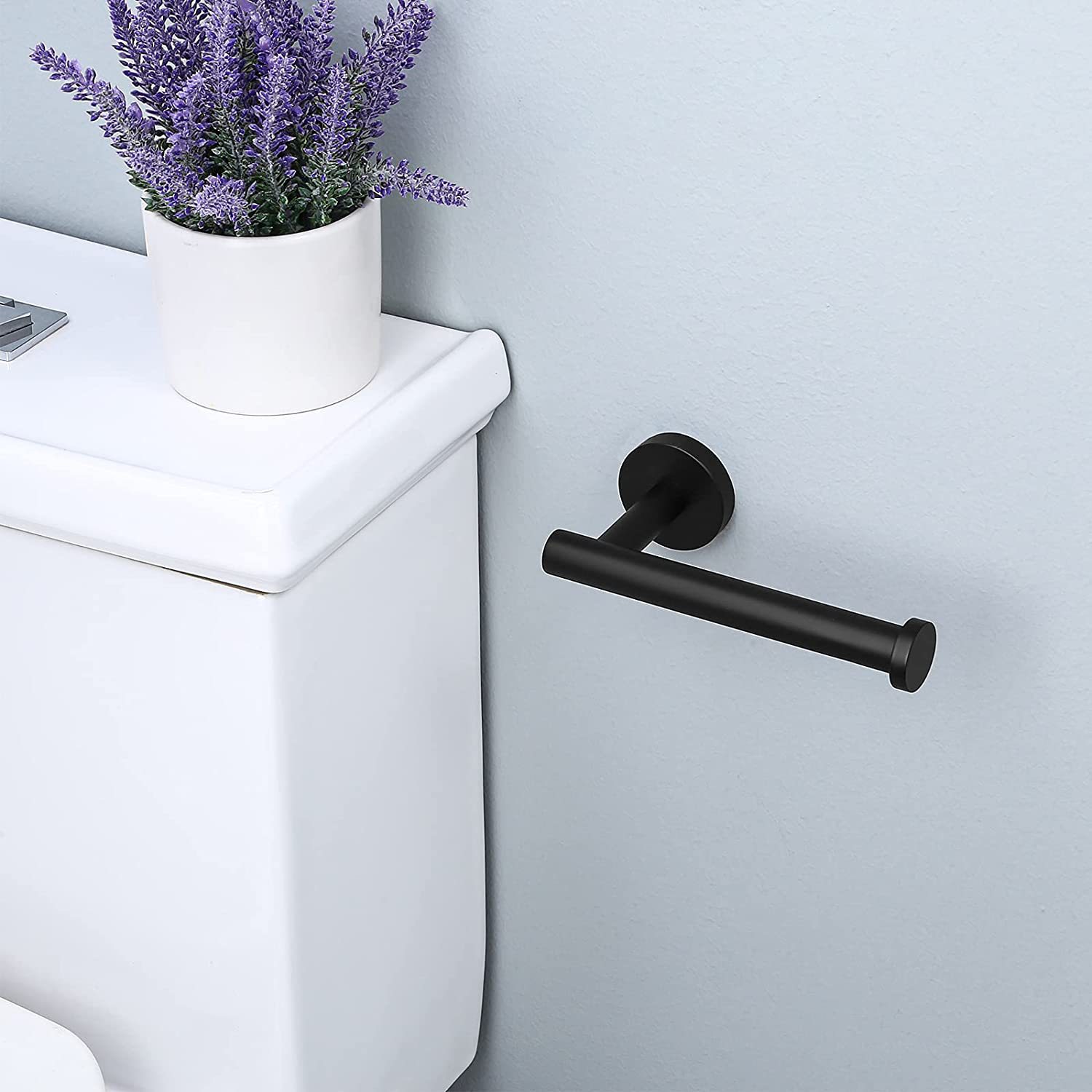 Porte-papier toilette en acier inoxydable
