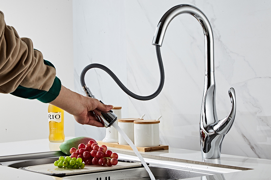 Robinet de cuisine extractible