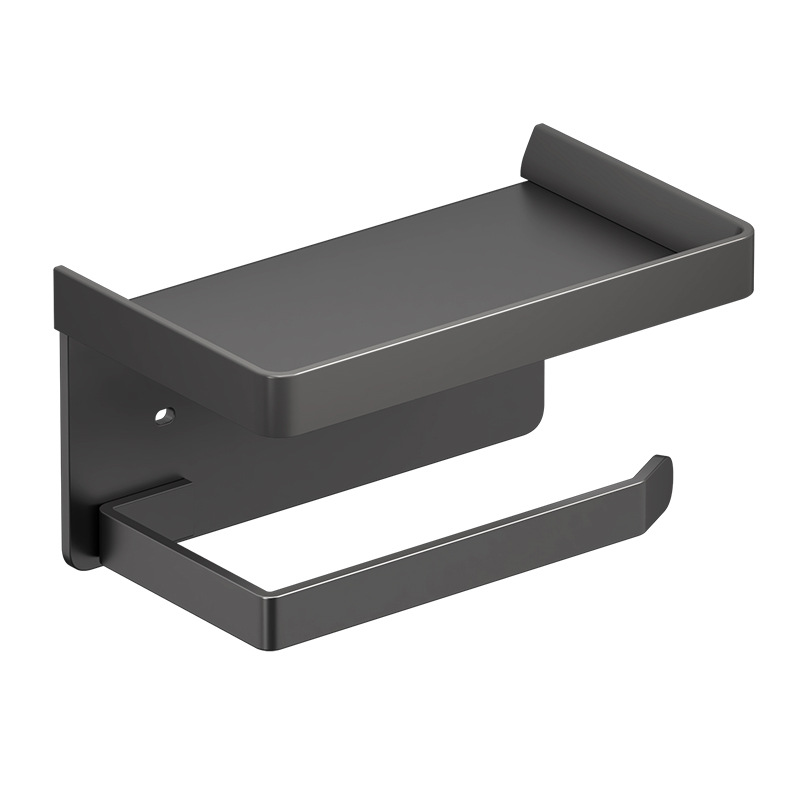 Porte-Papier Toilette Mural Tokokimo - Acier Inoxydable - 32x3,5x8,5cm - 3 Rouleaux