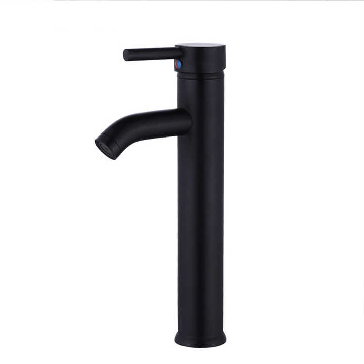Stainless Steel Tall Bathroom Sink Faucet