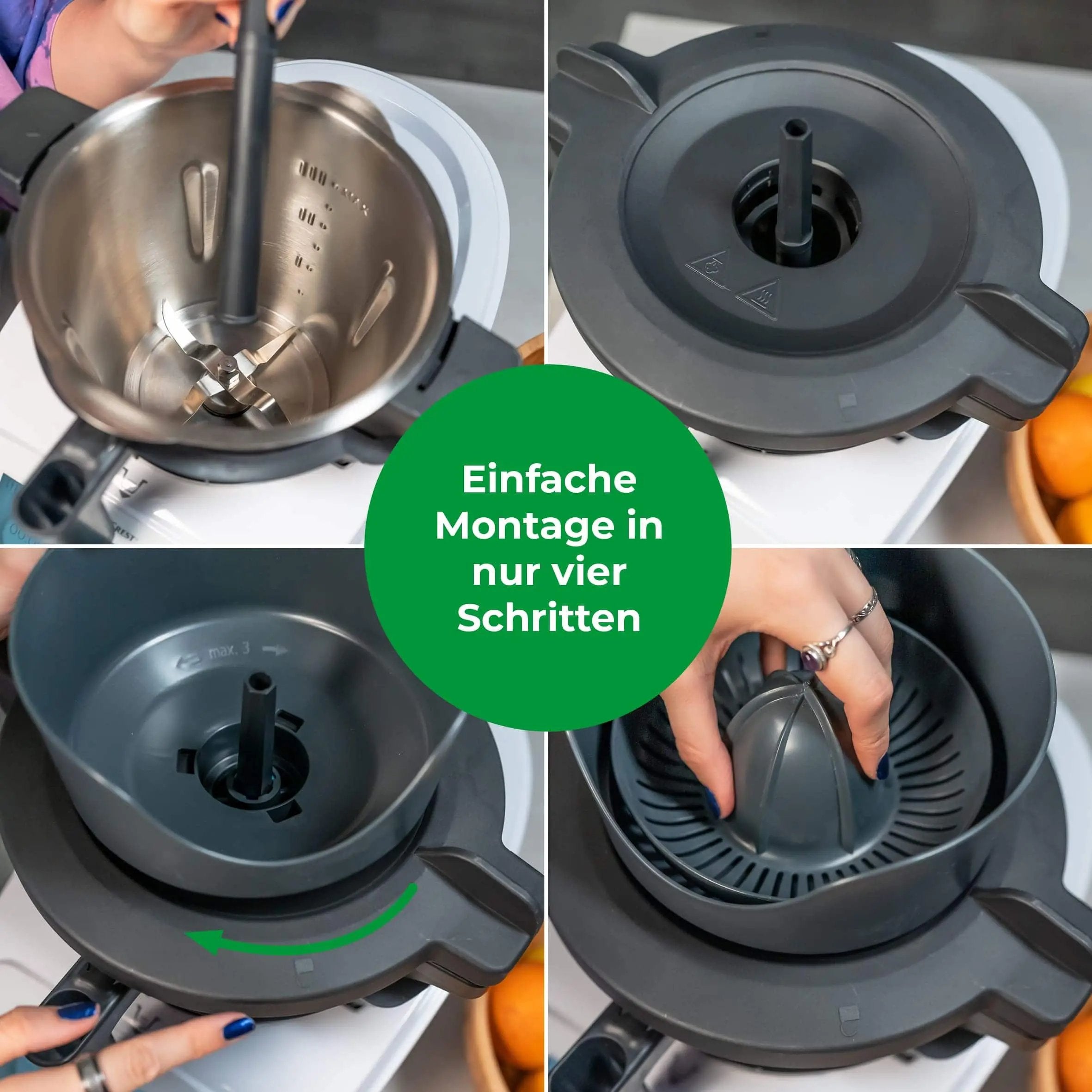 WunderJuicer® | Saftpresse für Monsieur Cuisine Connect, Trend und Smart - Wundermix GmbH