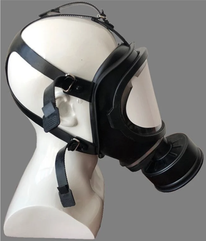 Gas mask respirator