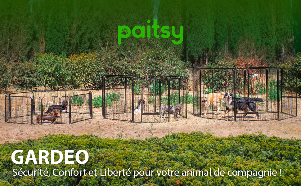 gamme parc enclos pour chien GARDEO