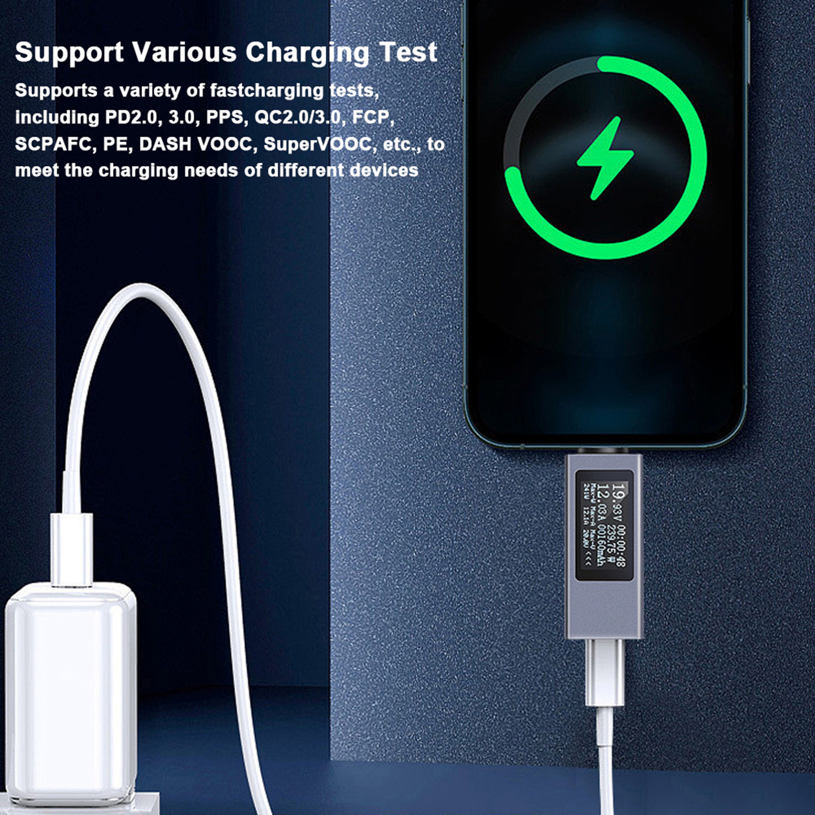 Usb Chargeur Médecin Courant Tension Détecteur - Alibaba