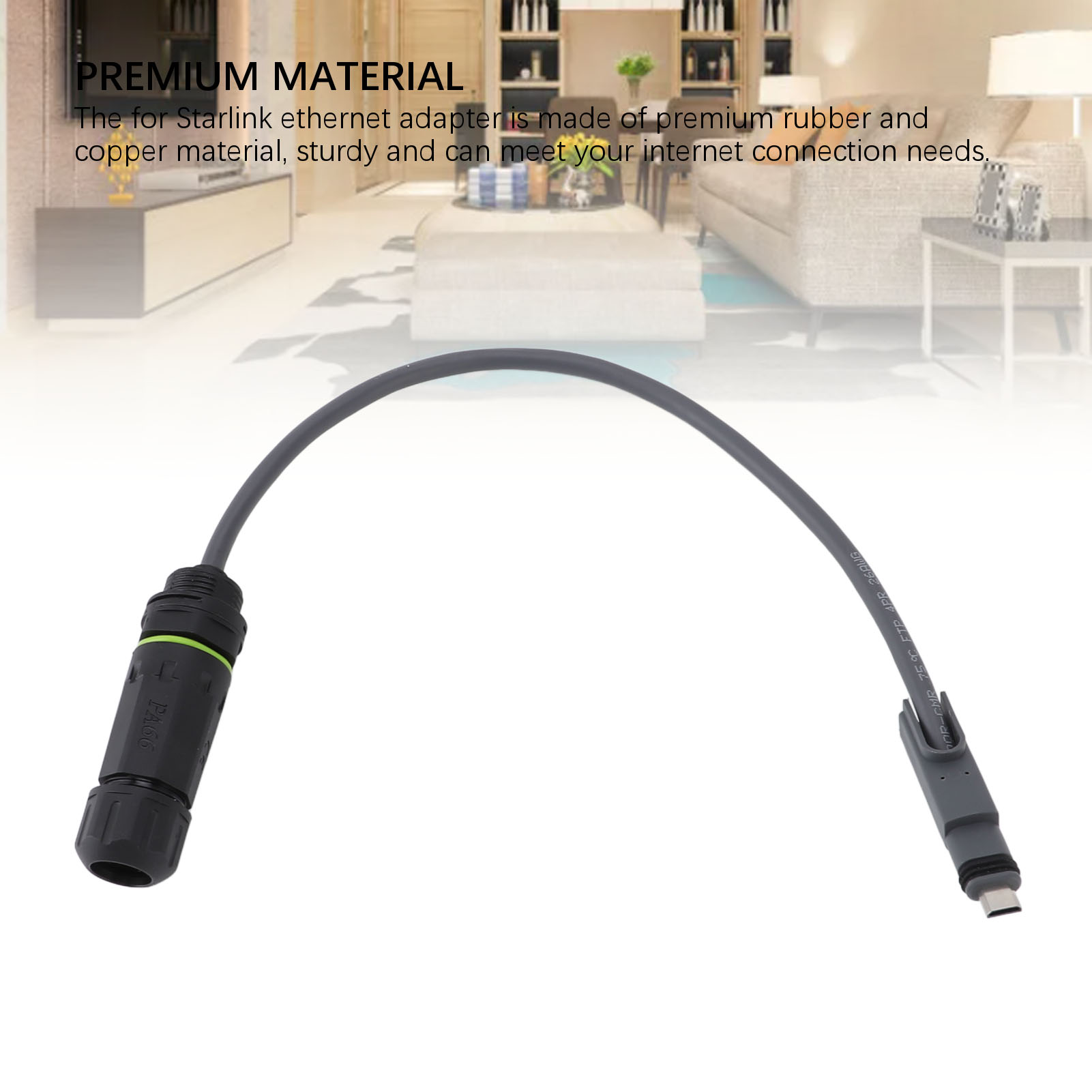 Ulisem Pour Câble Starlink Prise SPX vers Adaptateur RJ45, Adaptateur