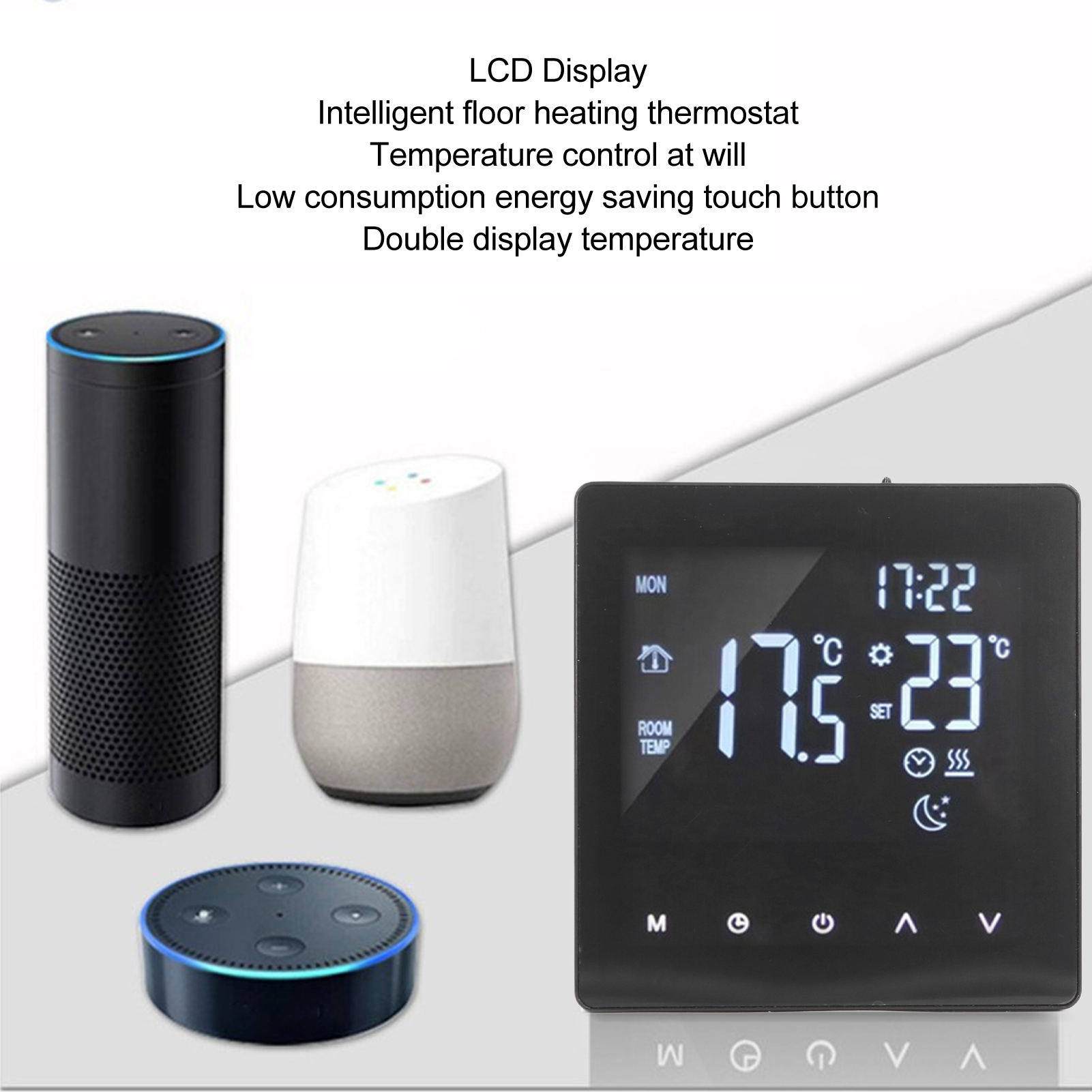 Thermostat intelligent WiFi K2RH3A pour chauffe-eau