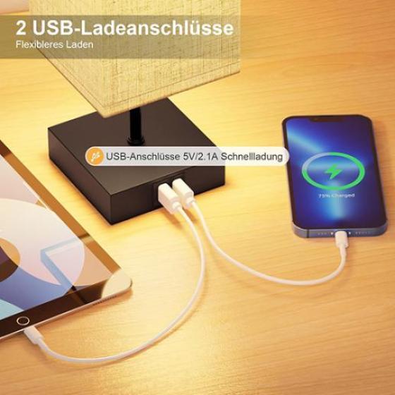 Lampe de chevet tactile
