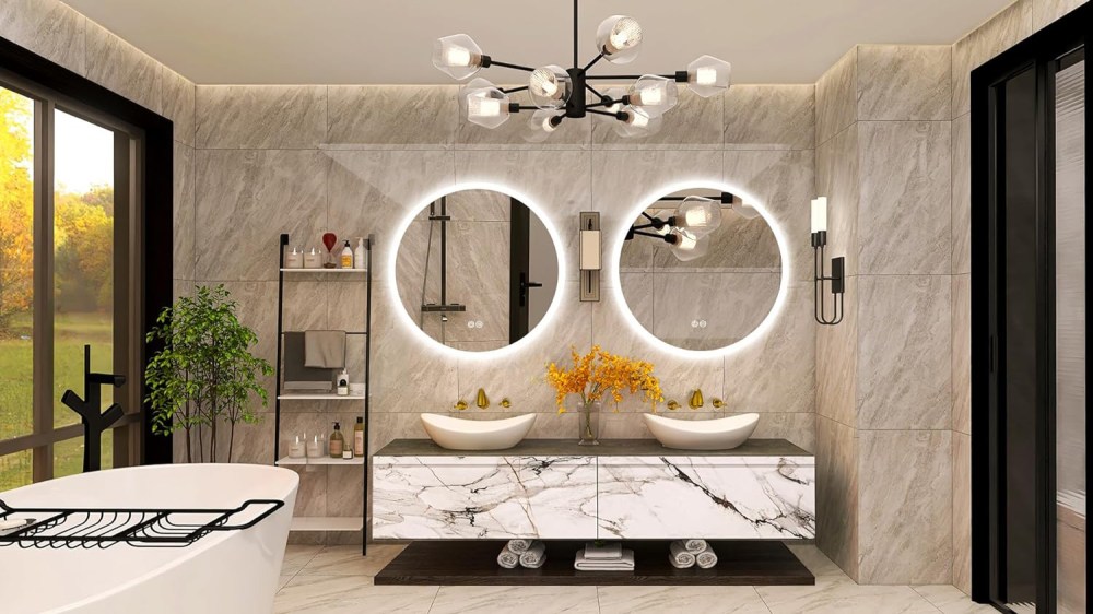 Miroir Rond Lumineux