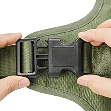 Harnais Chien Harnais Tactiques pour Chien-Vert armée