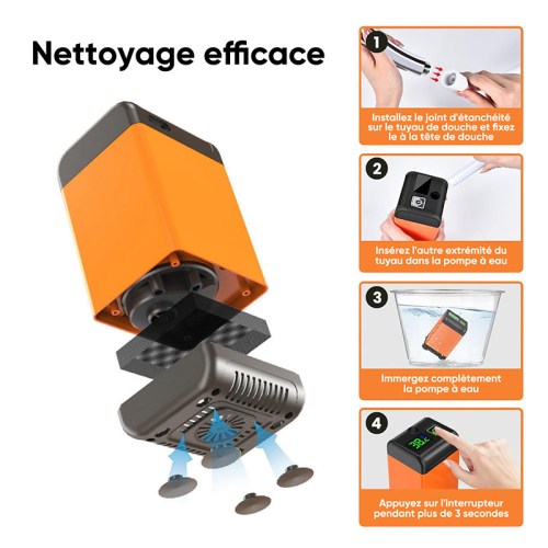 Douche de Camping Portable 3
