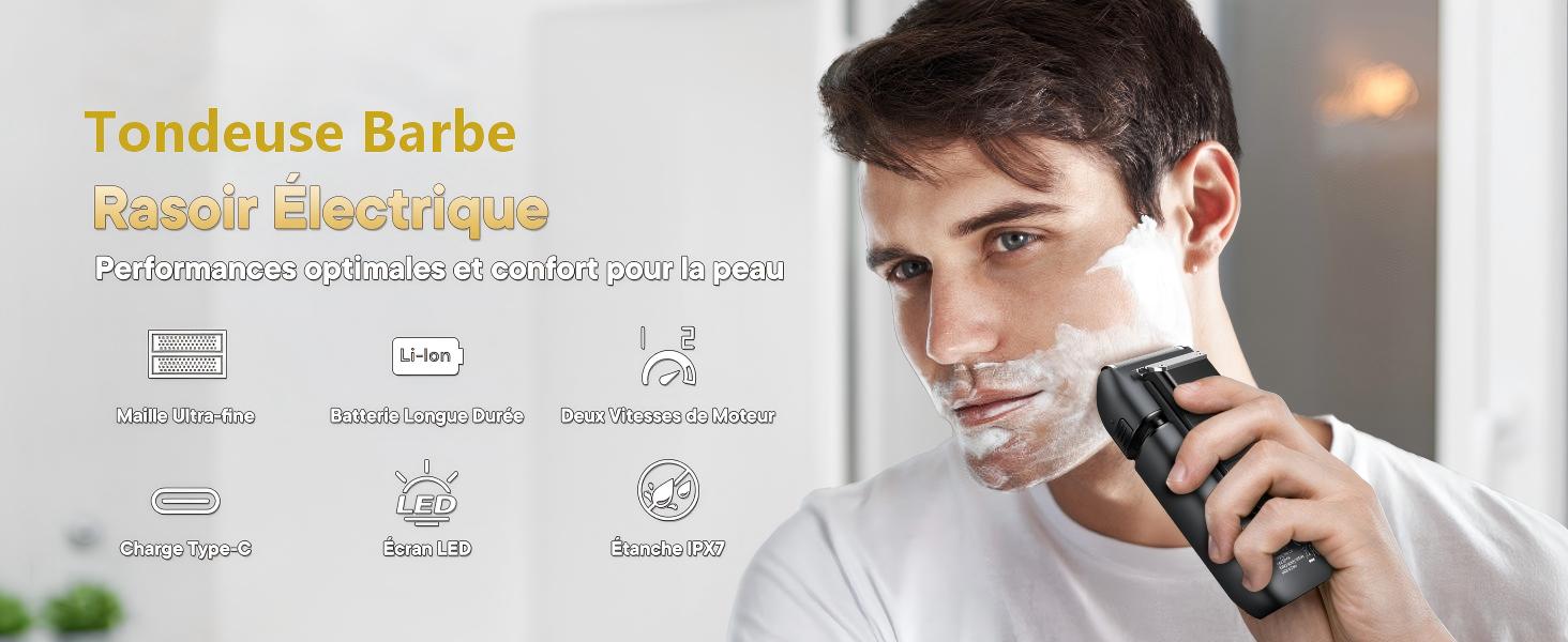 Rasoir électrique sécurité