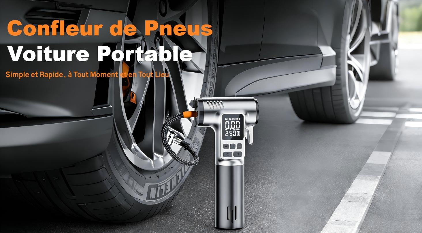 Gonfleur à air portable - Vue principale
