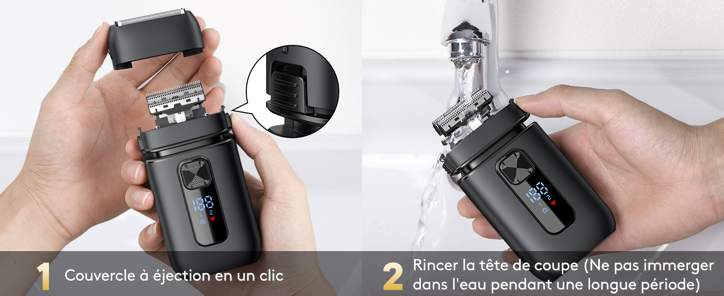 Rasoir électrique lames