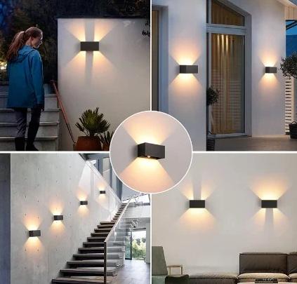 Aplique de pared con sensor de movimiento