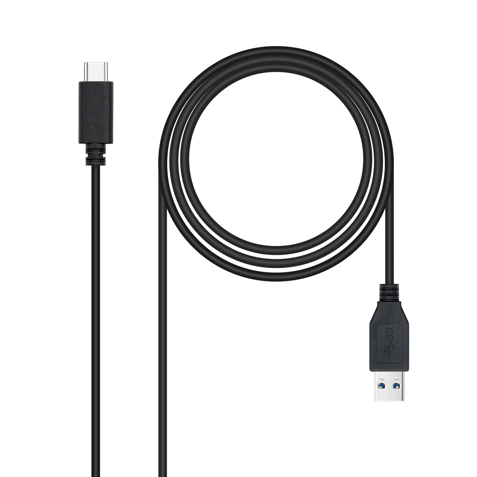  Câble USB-A/C 3.1 M/M 2m (Noir)