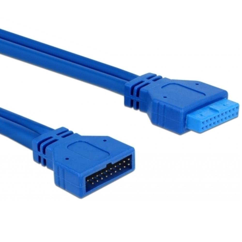  Rallonge Cable USB 3.0 interne (19 broches) 45cm (Noir)