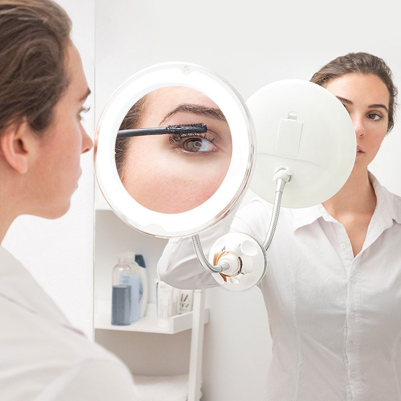 Miroir Grossissant et Rotatif à LED