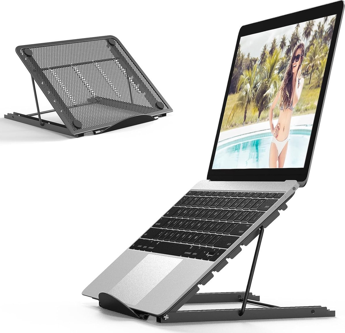 Support Pouce Pour Téléphone/tablette - Design Ergonomique, Polypropylène, Pour écrans Jusqu'à 7" - Gadget Pratique Maison/bureau