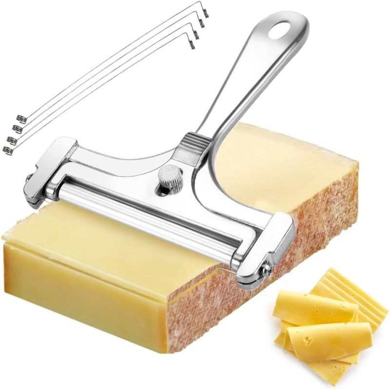 Irovami coupe-fromage acier inoxydable réglable vue générale