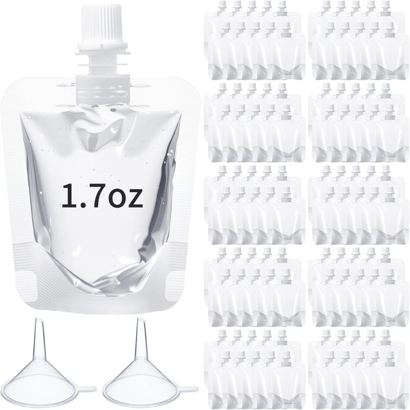 Sachets plastique jetables 50ml Seeloowy - lot de 100