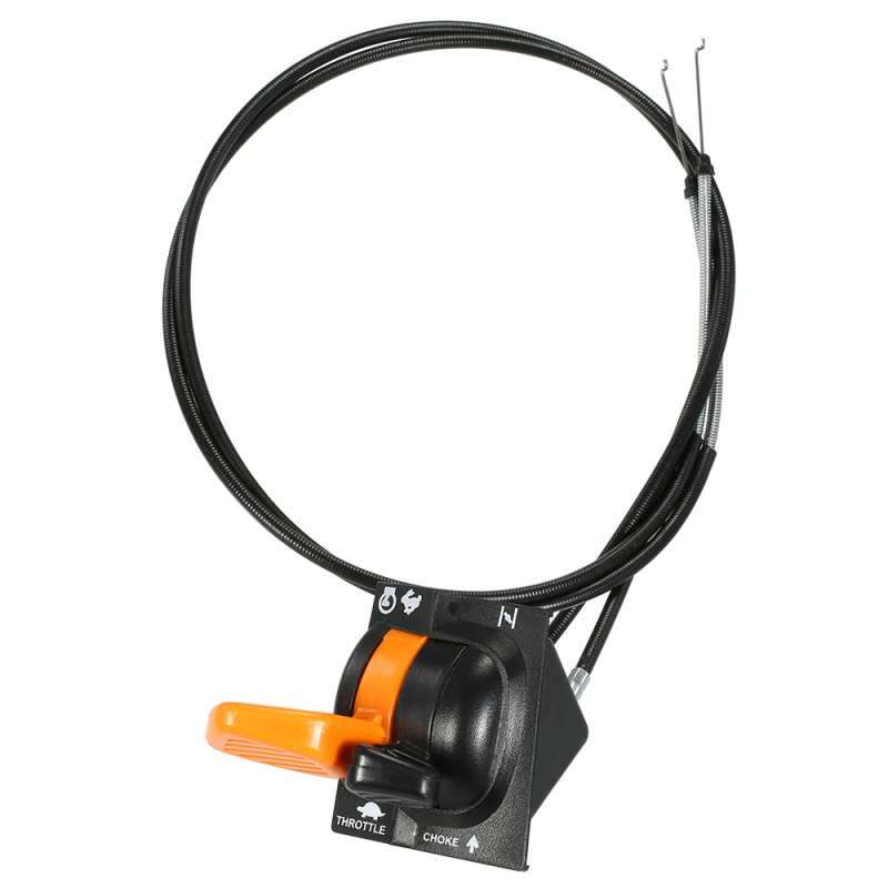 Câble de starter et accélérateur John Deere X500 - vue d'ensemble