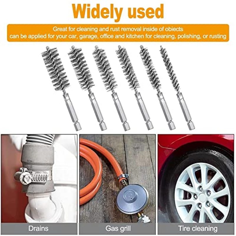 Détail des brosses de nettoyage Irovami
