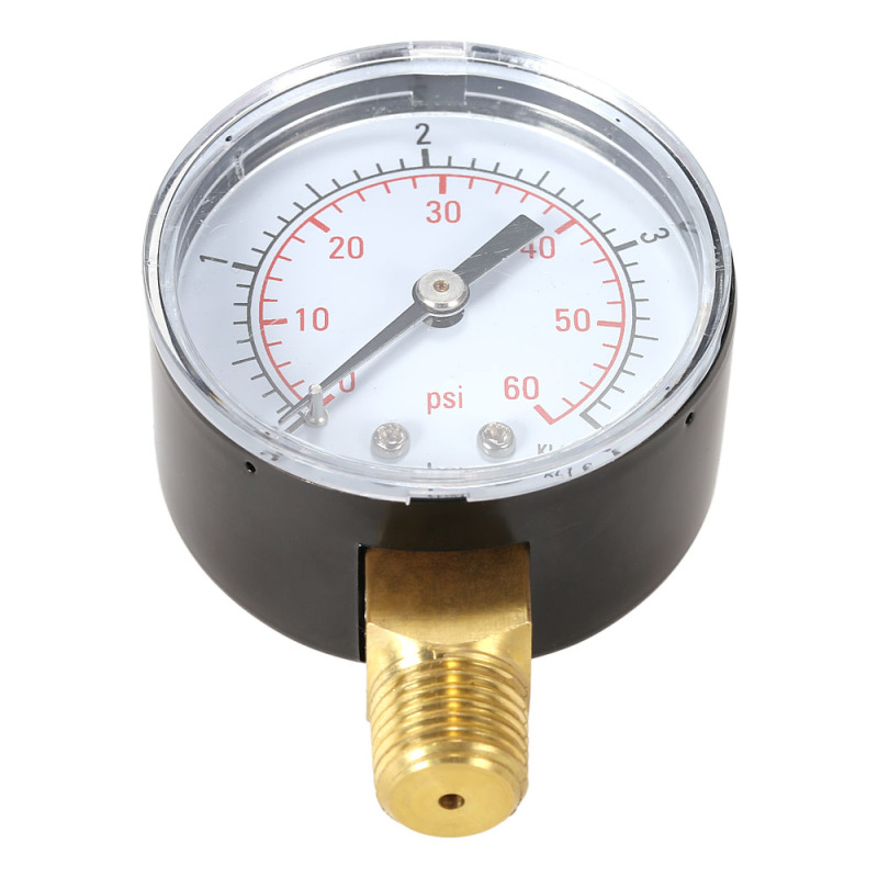 Manomètre 0-60psi pour filtre de piscine vue générale