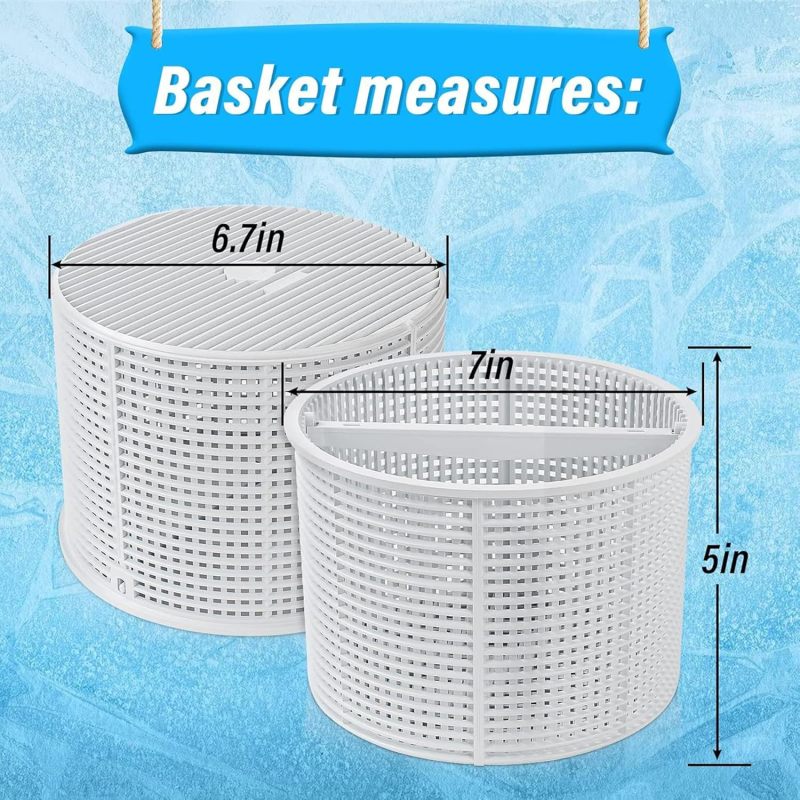 Dimensions panier skimmer - 6.7, 7, 5 pouces