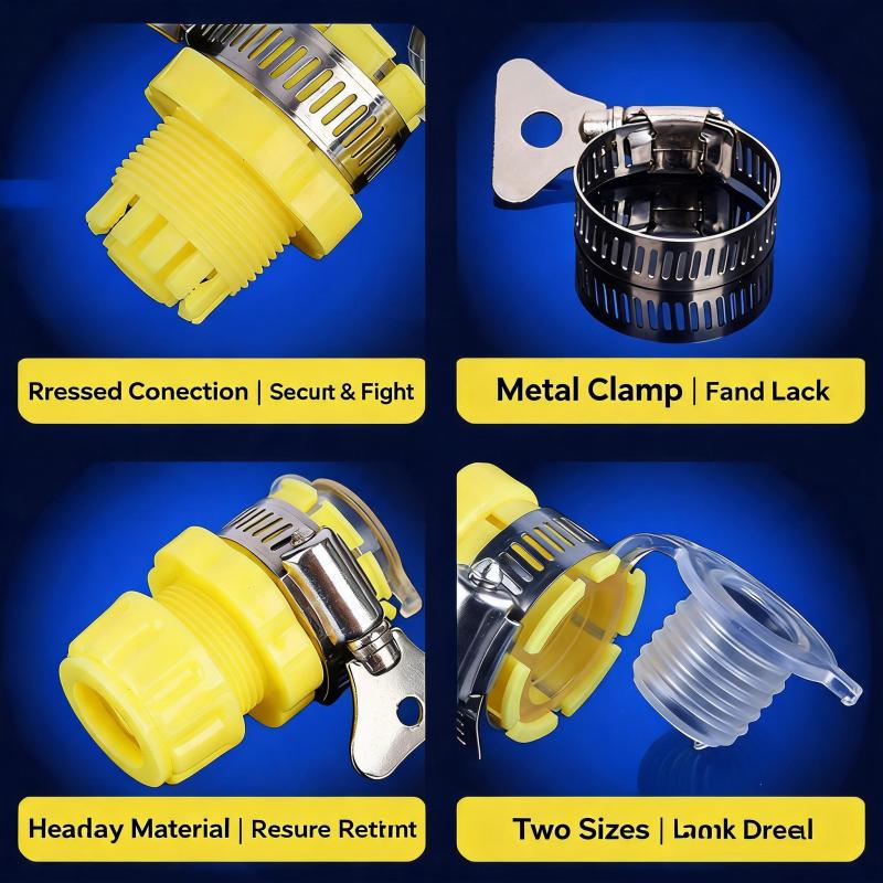 Adaptateur raccord rapide Irovami 1/2-3/4 pouce