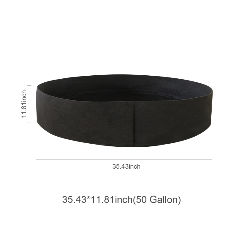 Sac de culture rond en tissu non tissé 50 gallons